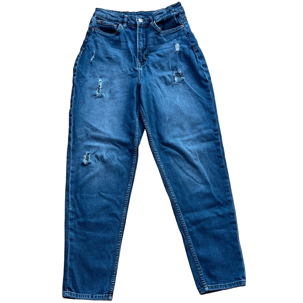 Divided Blue Distressed Jeans Women's